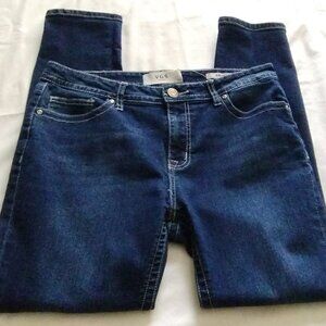VGS Dark Wash "SKINNY" Jeans Sz 12 (28 Inch Inseam)